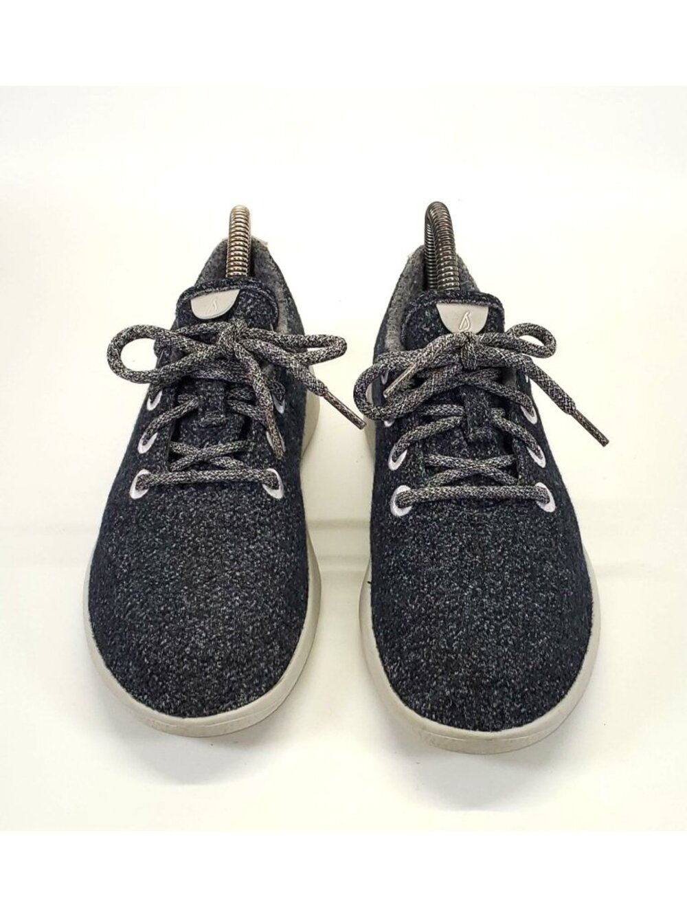 Allbirds Women's Wool Natural Dark Gray Lace Up Runners Comfort Shoes 7 1172 - Picture 4 of 15